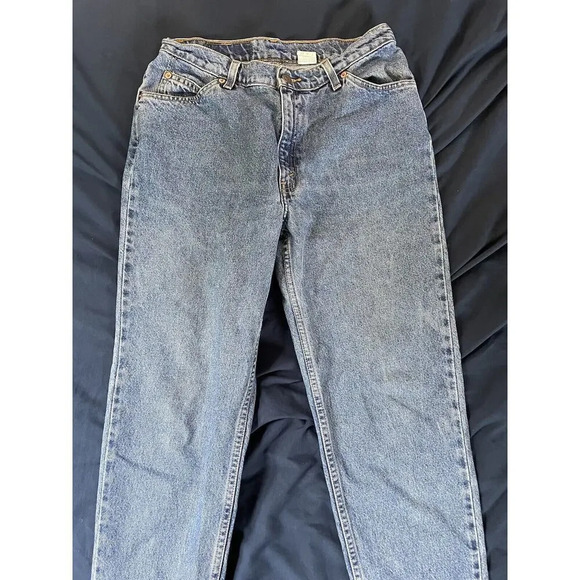 Vintage 90s Levi's 912 Women Mom Jeans Size 13 Orange Tab Slim Fit USA - Picture 7 of 8